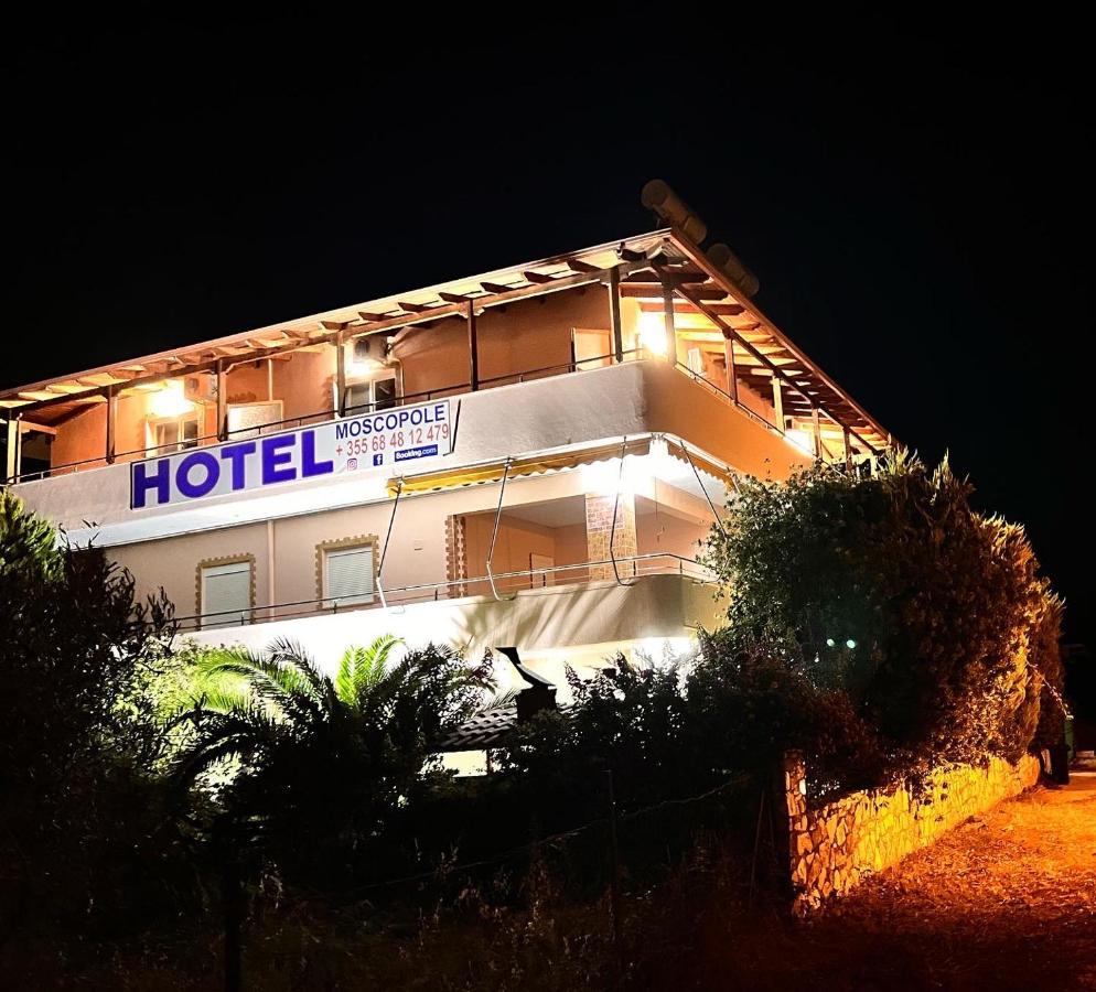 Hotel Moscopole Ksamil Bagian luar foto